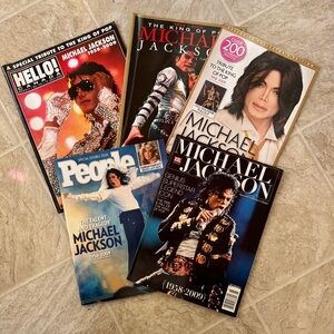 Michael Jackson Collectors Edition Magazine Bundle